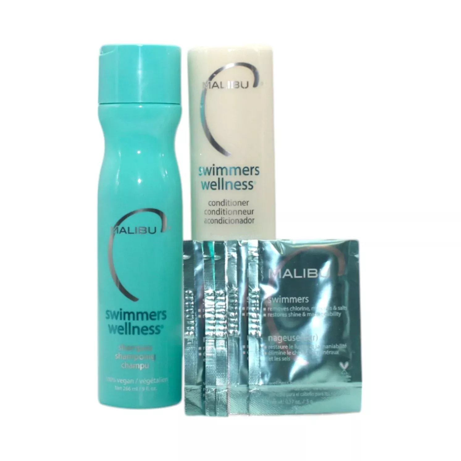 Malibu Swimmers Wellness Shampoo & Conditioner 100% Vegan Set