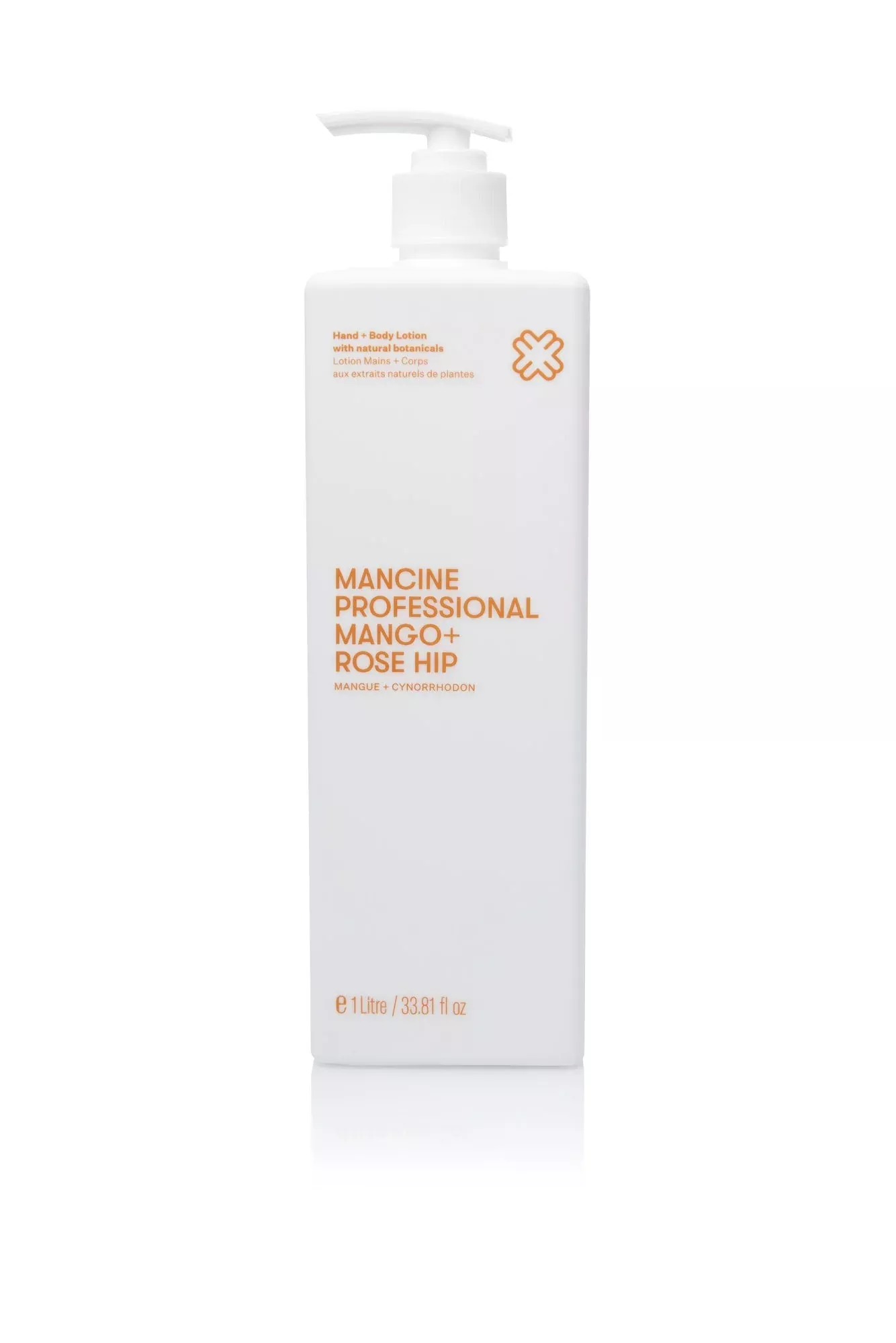 Mancine Hand & Body Lotion: Mango & Rose Hip 1 litre