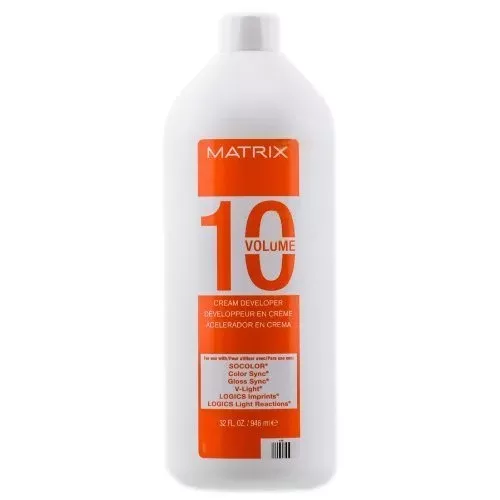 Matrix Cream Developer 10 Volume 32 oz