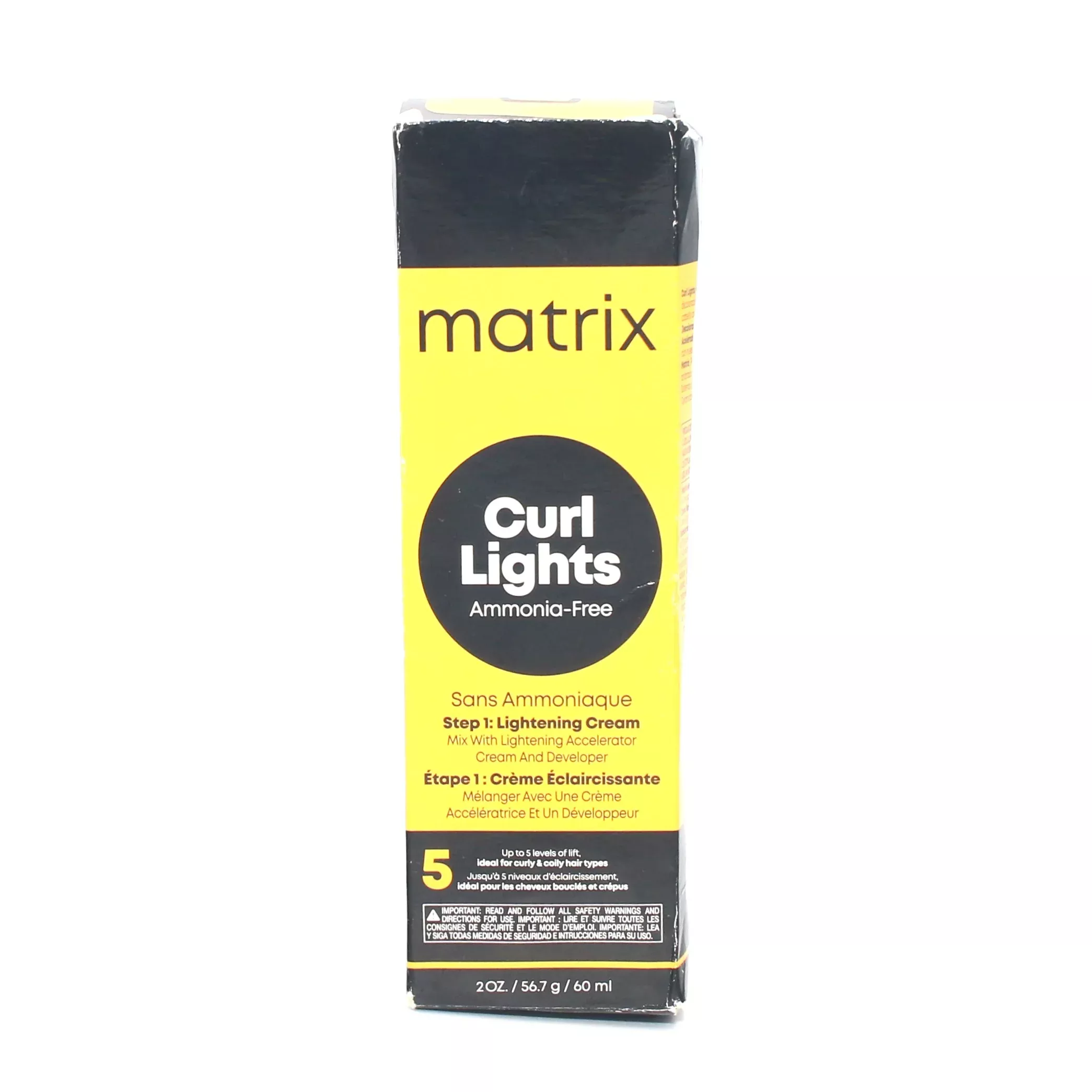 Matrix Curl Lights Ammonia Free Step 1 Lightening Cream 2 oz