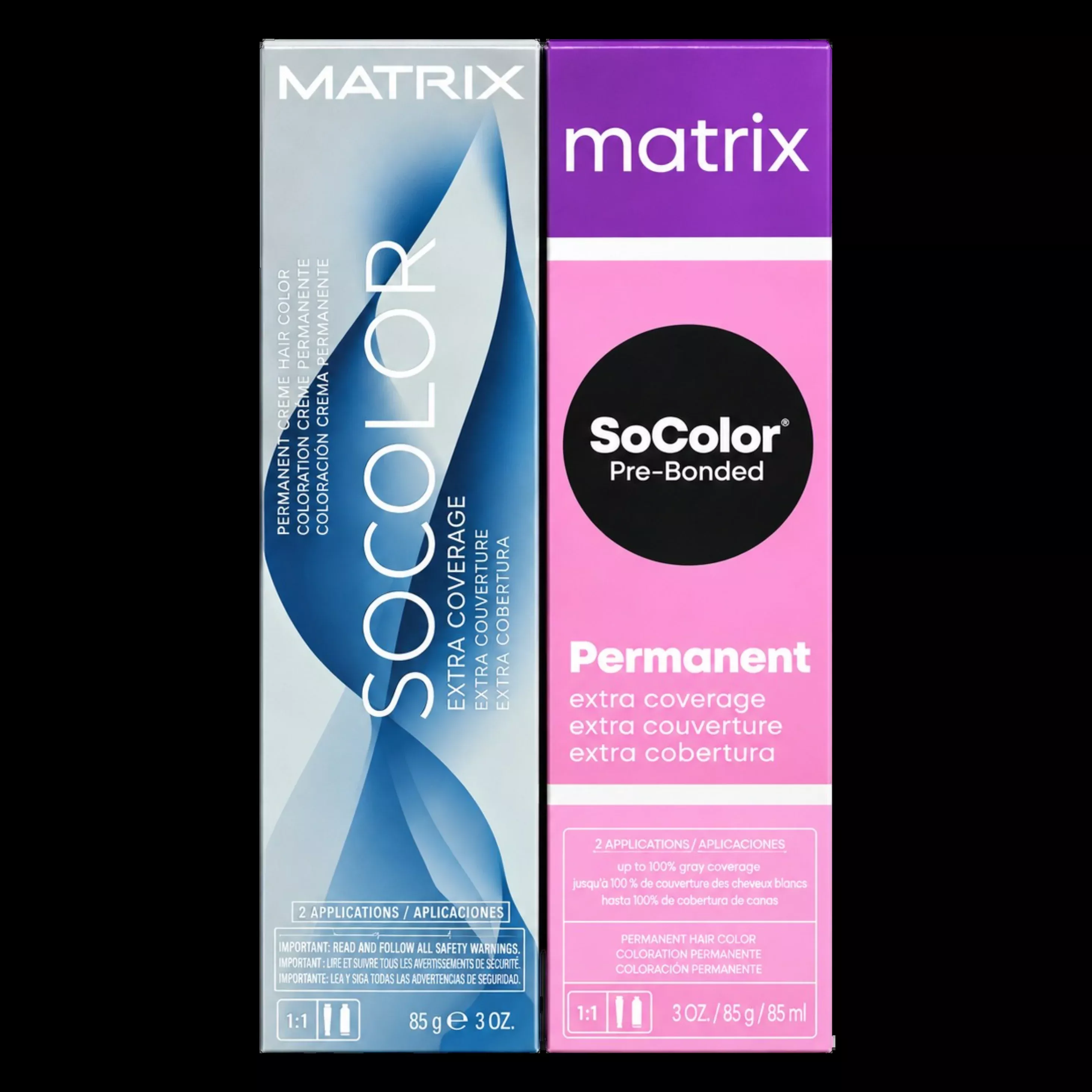 Matrix SoColor Extra Coverage Permanent Hair Color 3 oz