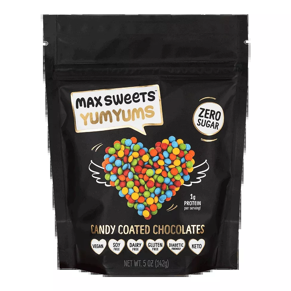 Max Sweets Sugar Free Candy Coated Chocolates YumYums 5 oz