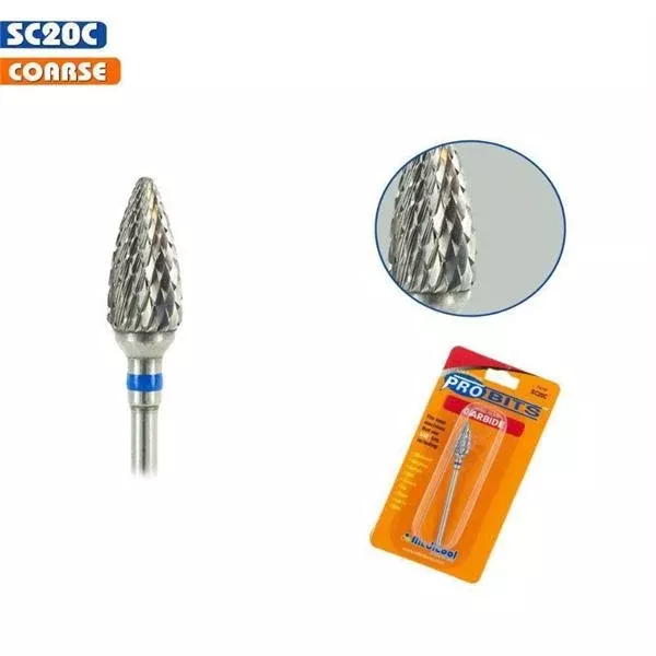Medicool Small Coarse Carbide Cone 3/32" SC20C