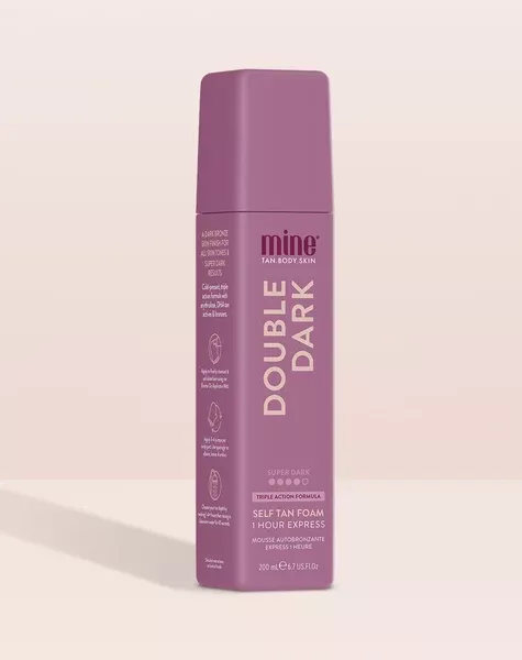 MineTan Double Dark Self Tan Foam 6.7 fl oz / 200mL