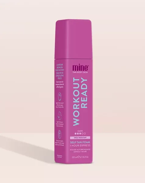 MineTan Workout Ready Self Tan Foam 6.7 fl oz / 200mL