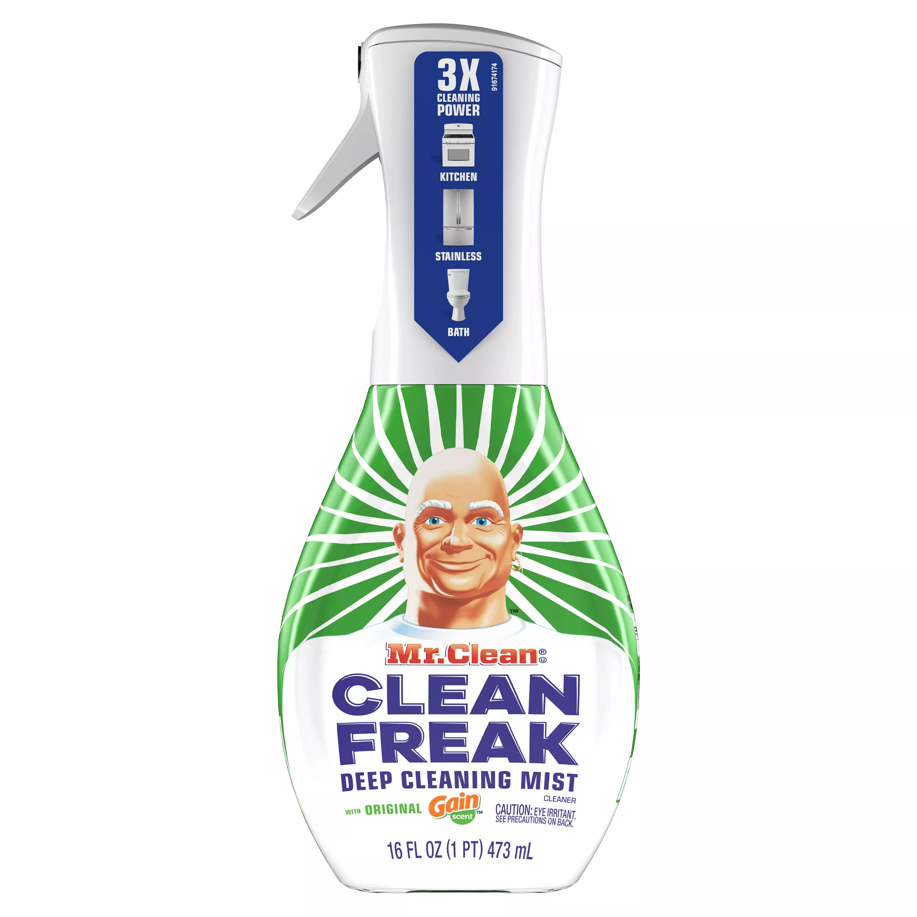 Mr. Clean Clean Freak Multi-Surface Spray Starter Kit, Gain Original (2-Pack)