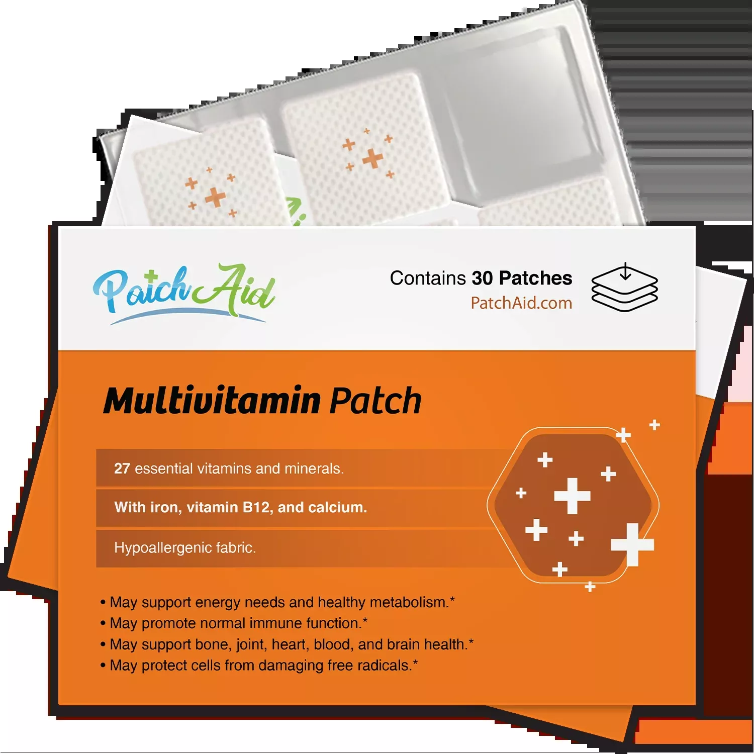 MultiVitamin Plus Topical Patch by PatchAid
