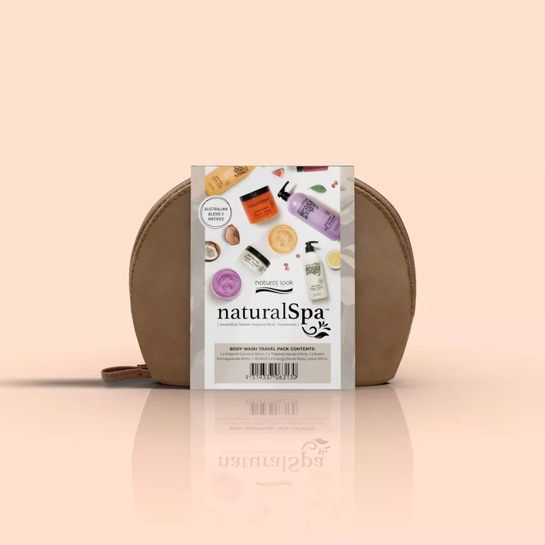 Natural Look Body Wash Travel Pack