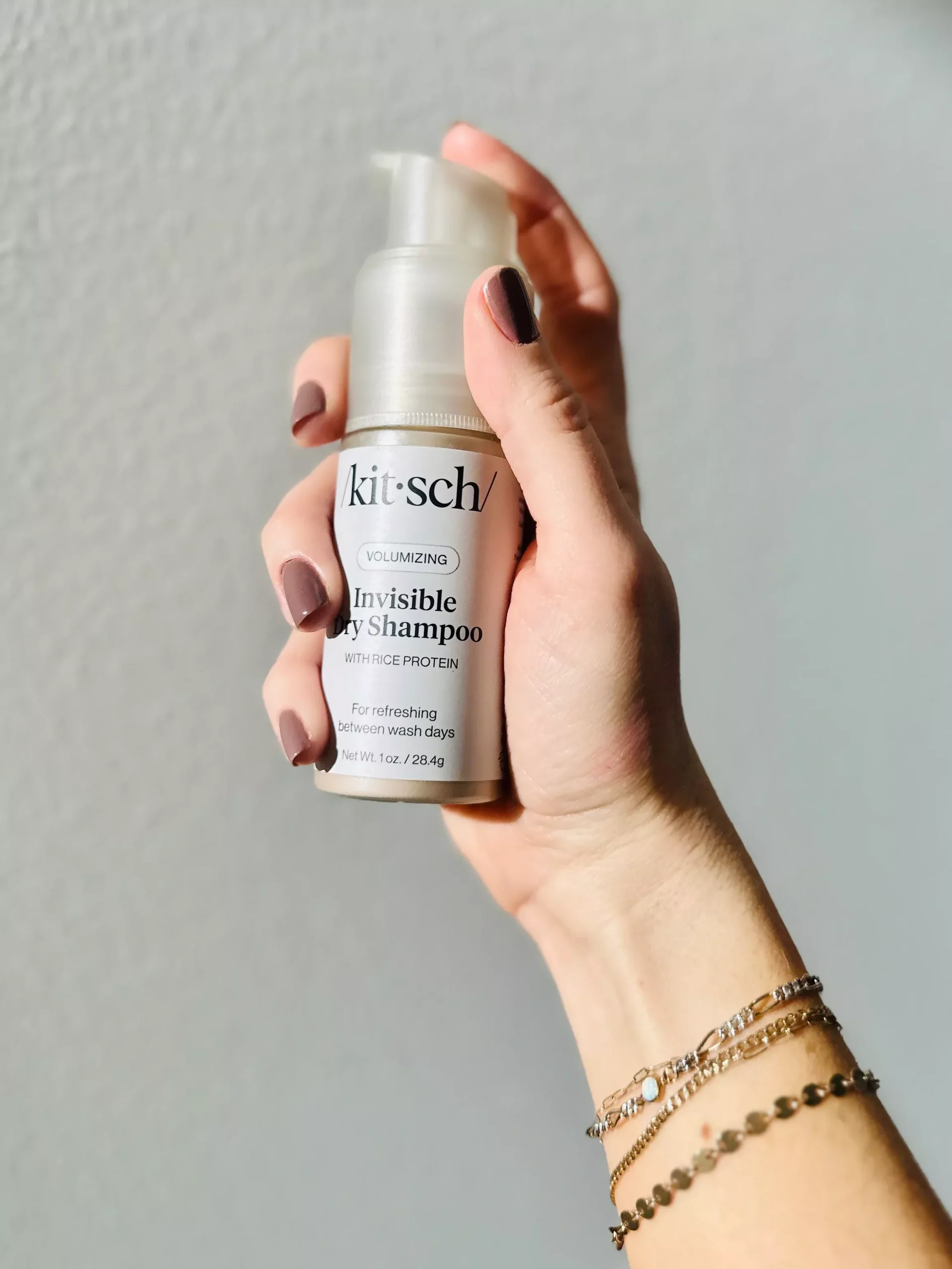 Non-Aerosol Dry Shampoo Powder for Volume & Oil Control