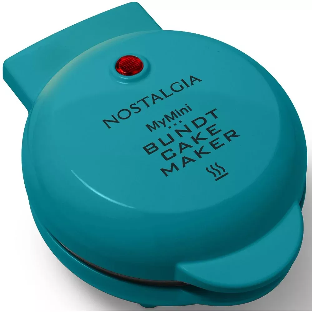 Nostalgia Dark Teal My Mini Bundt Cake Maker