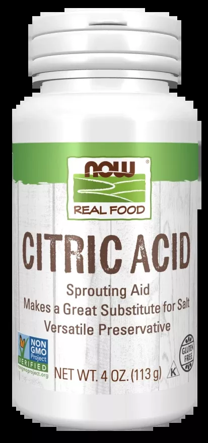 NOW Citric Acid 4 oz.