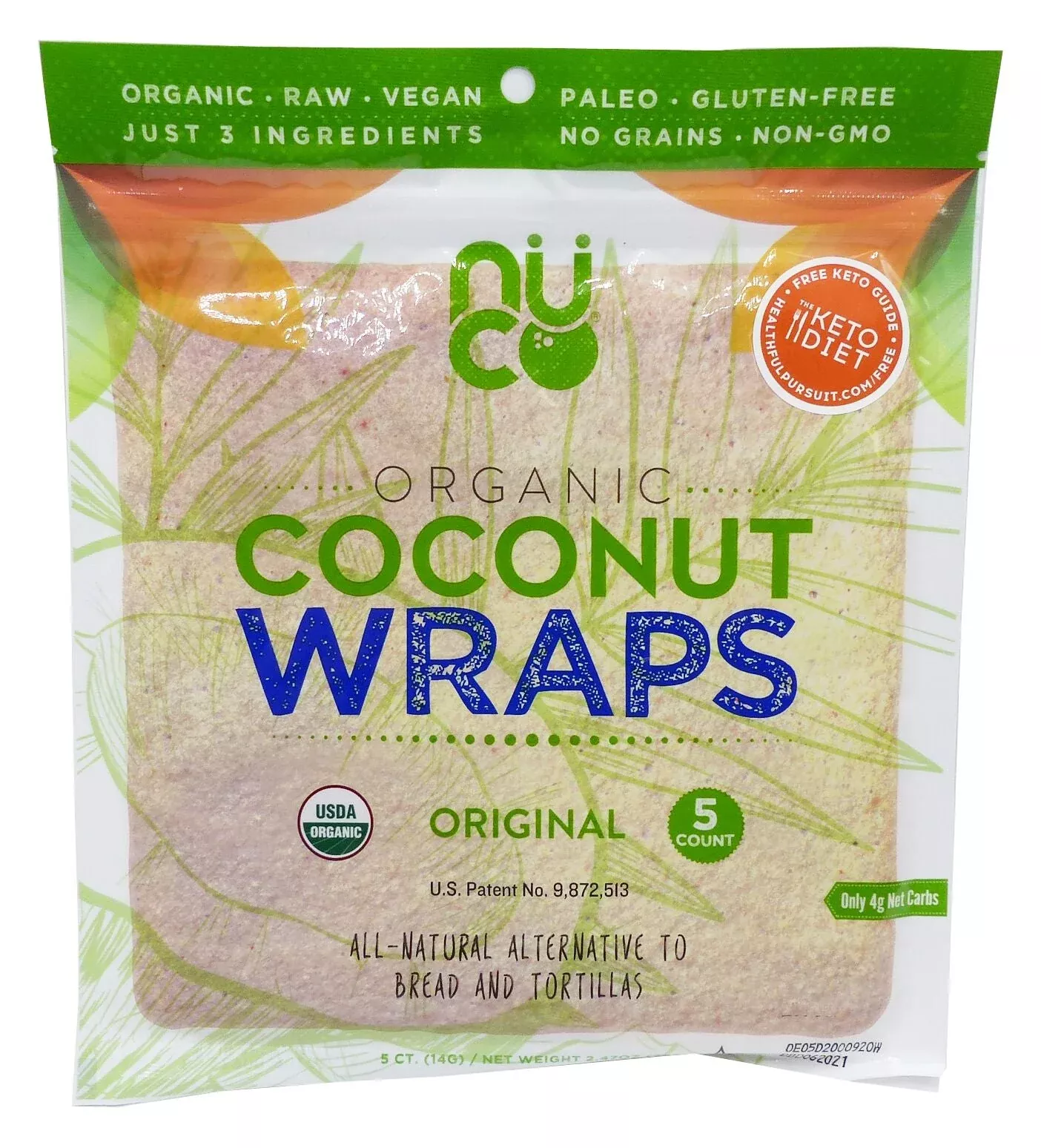 Nuco Coconut Wraps