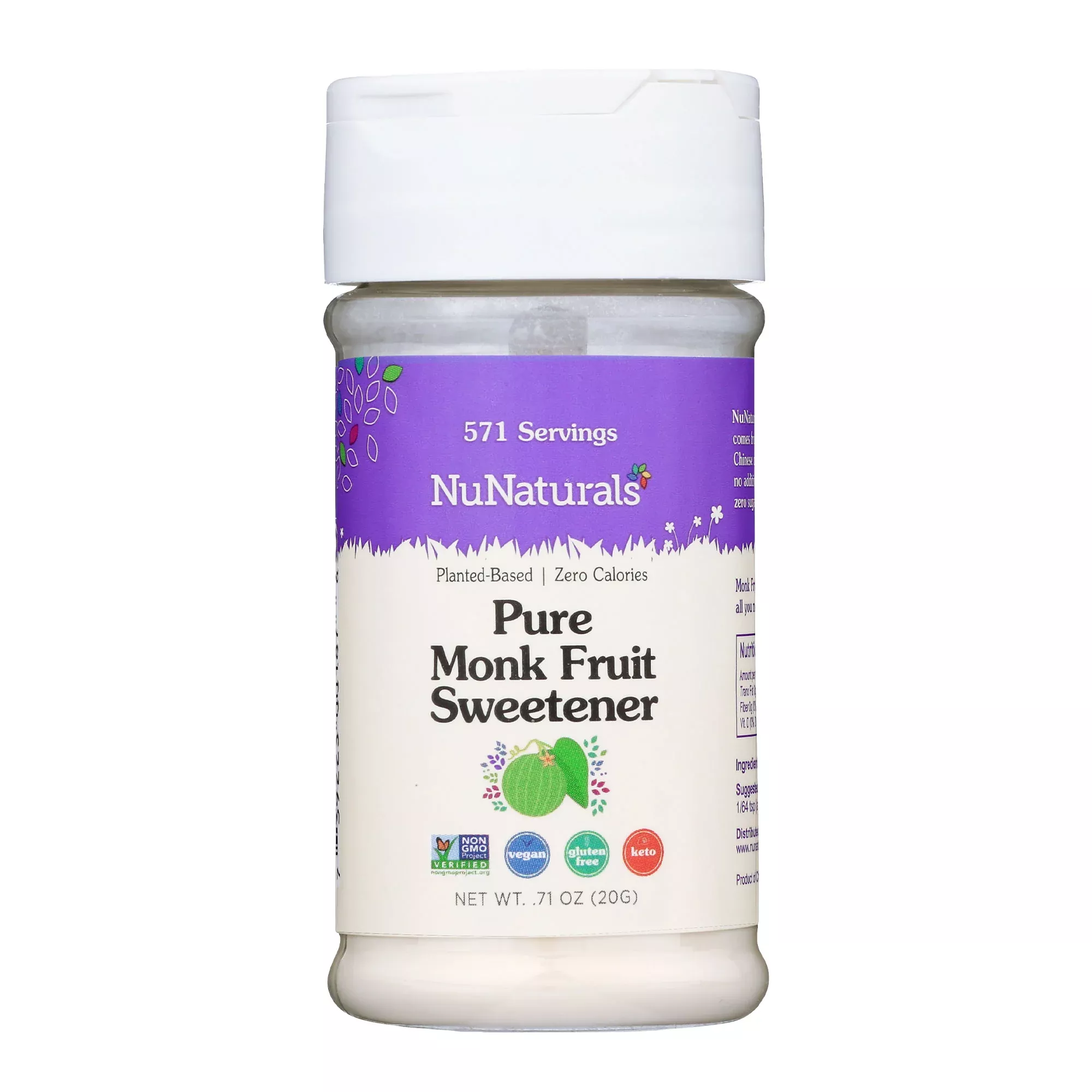 NuNaturals Monk Fruit Pure Extract .71 oz