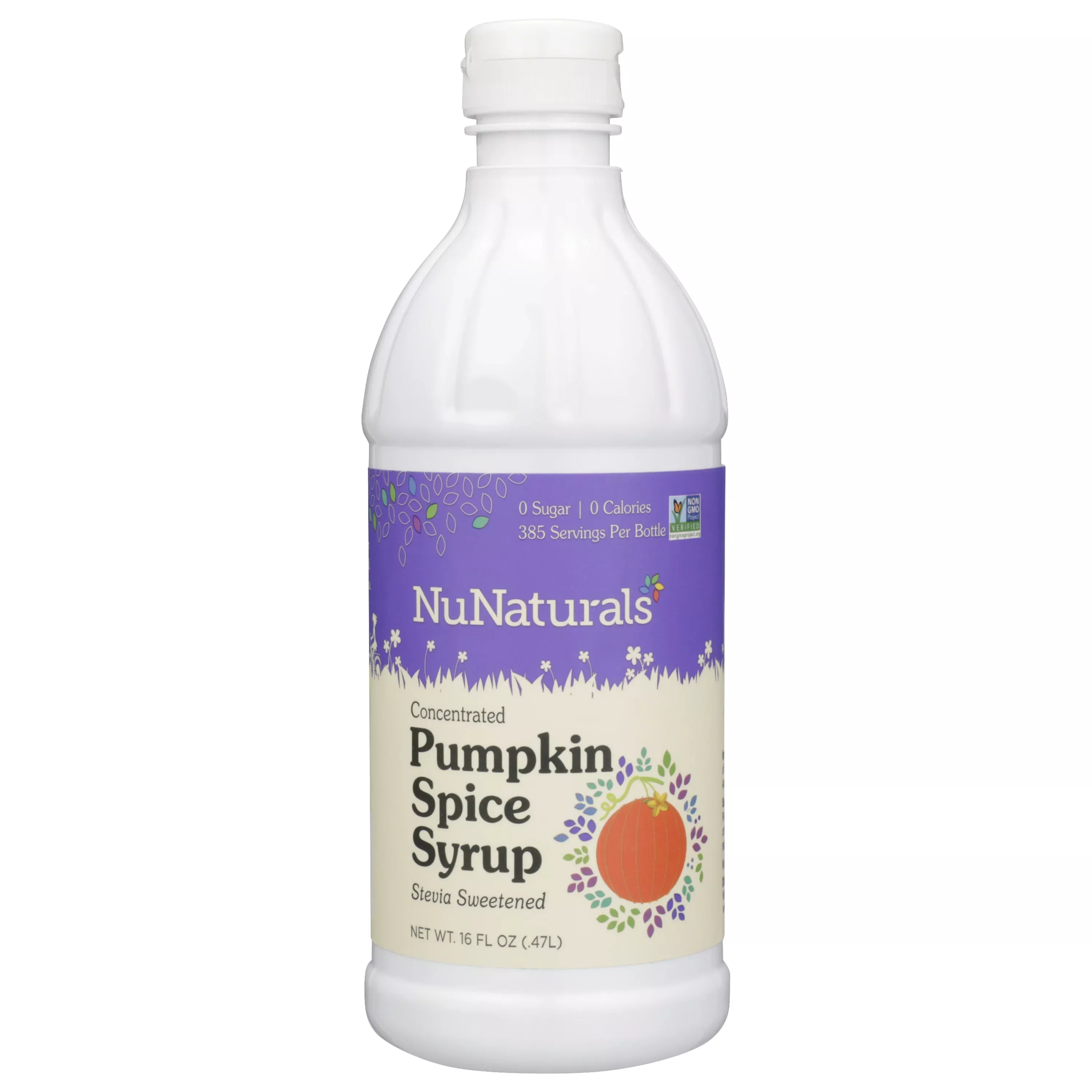 NuNaturals Pumpkin Spice Syrup 16 fl oz.