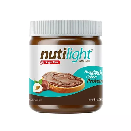 Nutilight Sugar-Free Protein + Hazelnut Spread & Dark Chocolate