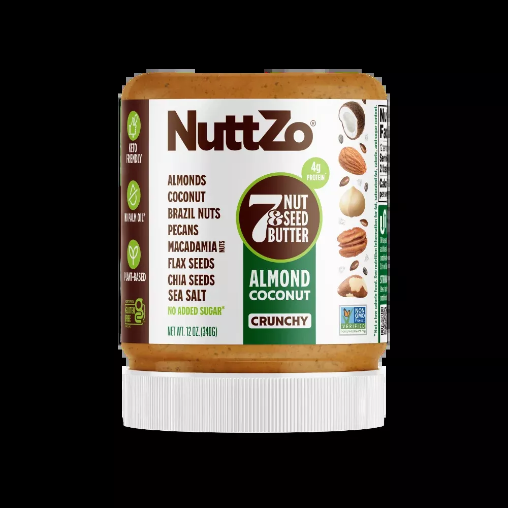 Nuttzo Almond Coconut Crunchy 12 oz.