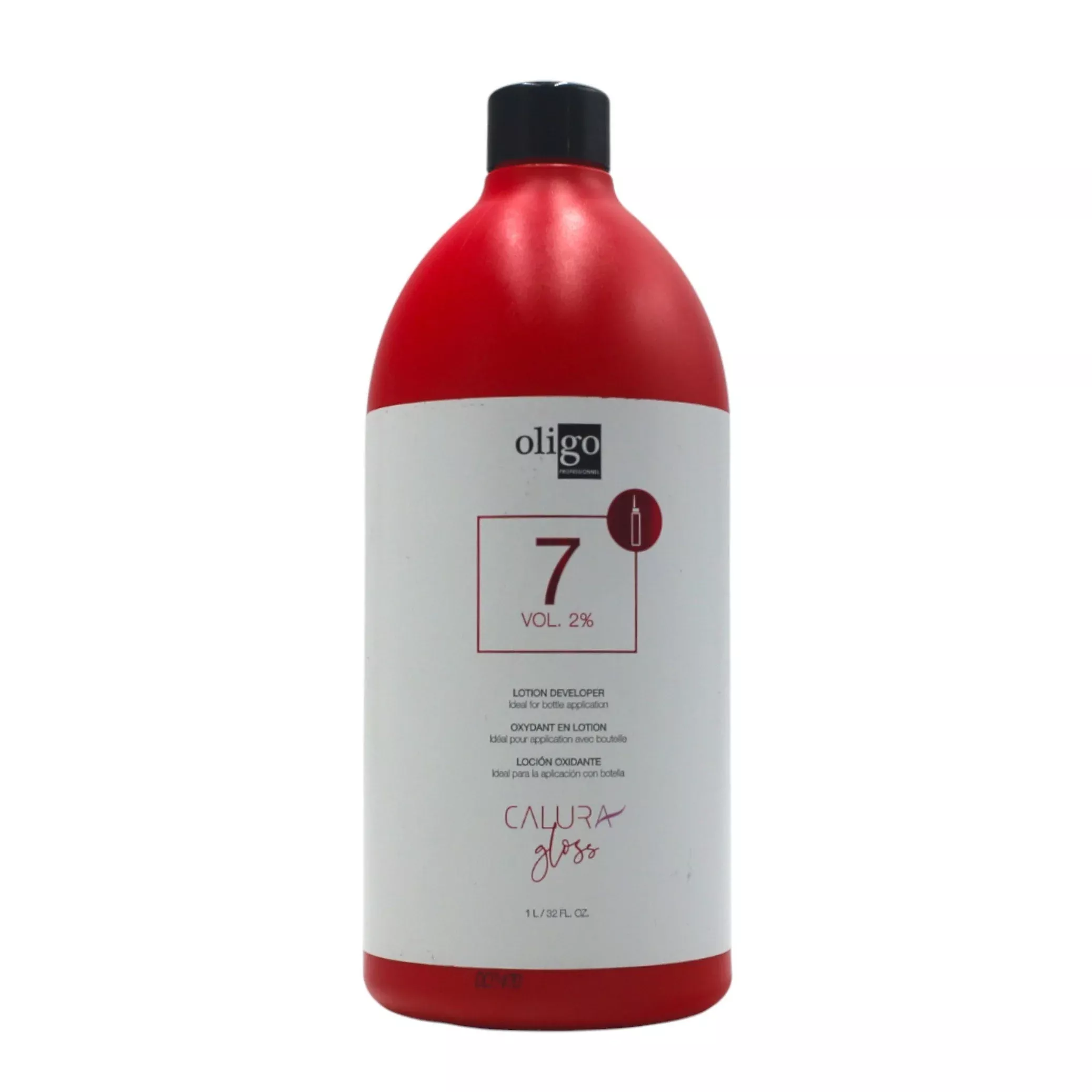 Oligo Calura Gloss 7 Volume 2% Lotion Developer 32 oz