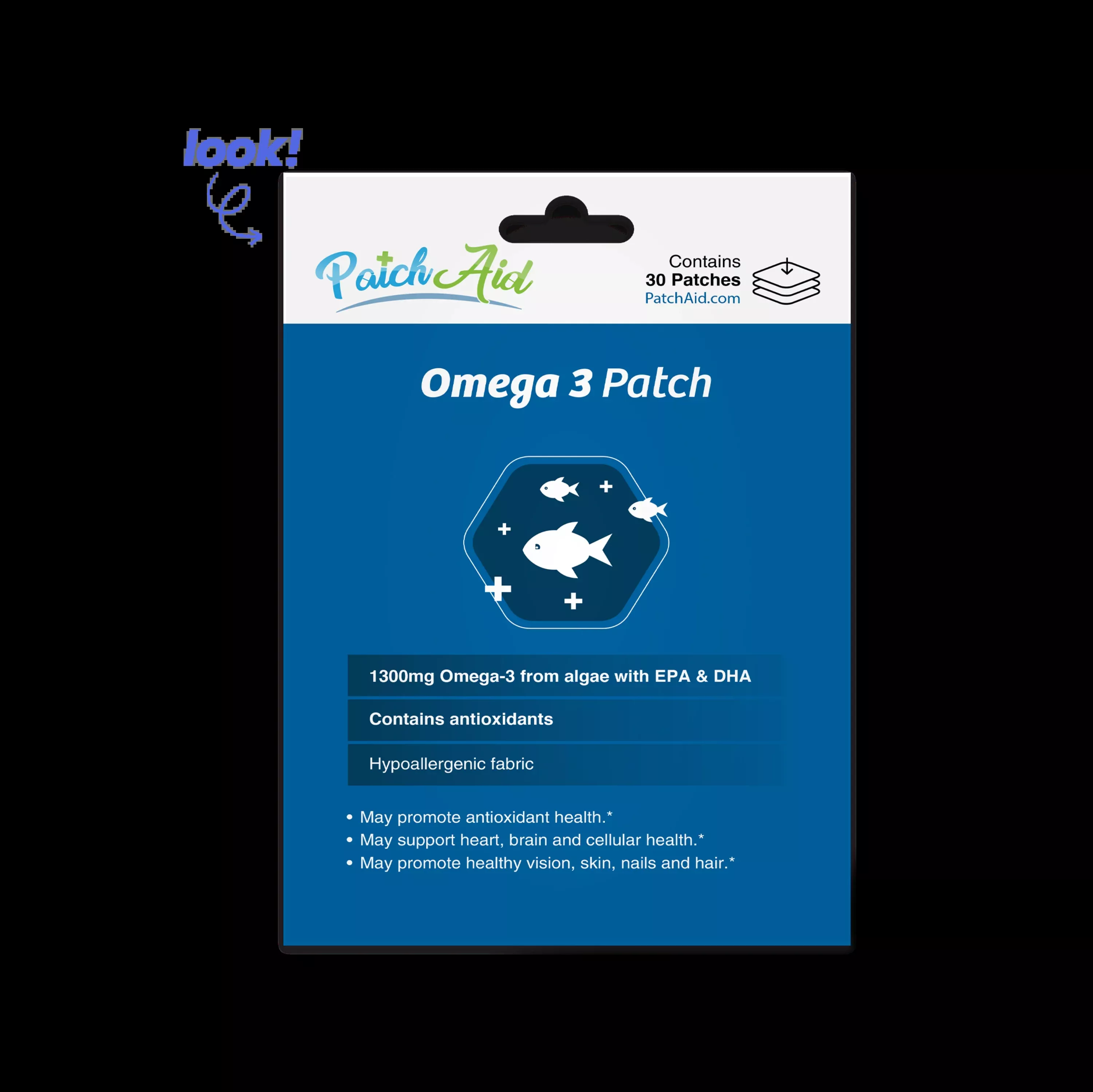 Omega-3 Vitamin Patch by PatchAid