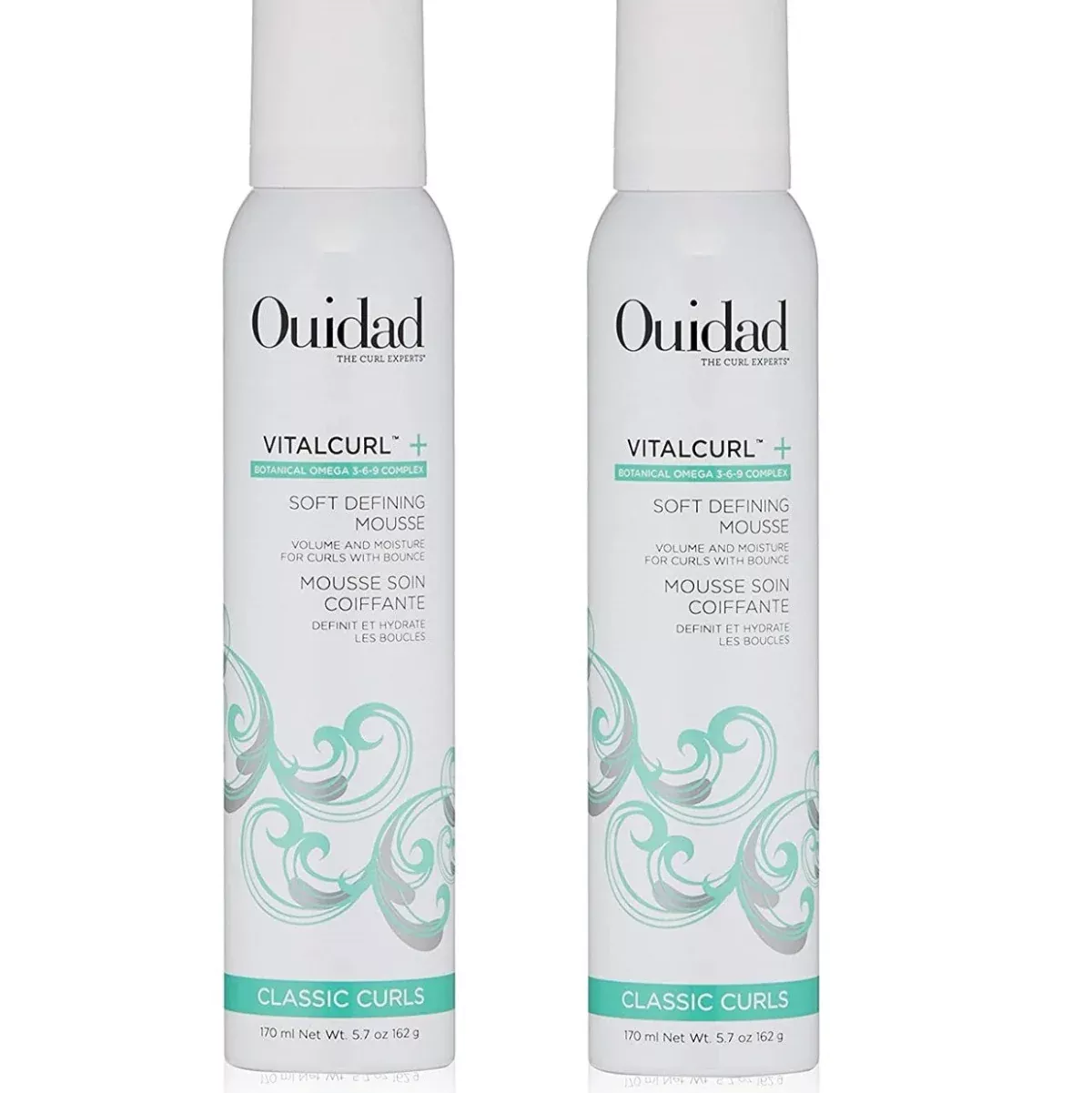 Ouidad VitalCurl+ Soft Defining Mousse 2 Pack