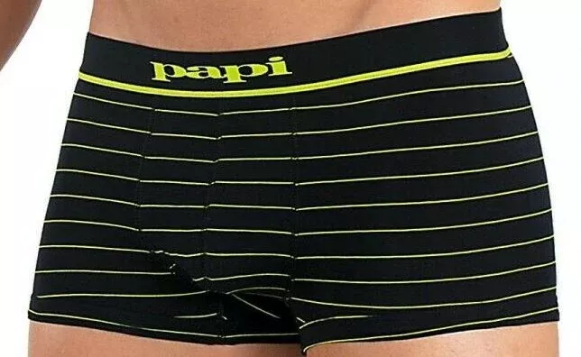 Papi Cotton Stretch Brazilian Trunk For Men "3-Pack"