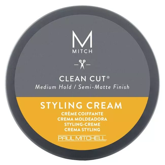 Paul Mitchell Mitch Clean Cut Styling Cream Medium Hold/Semi-Matte 3 oz
