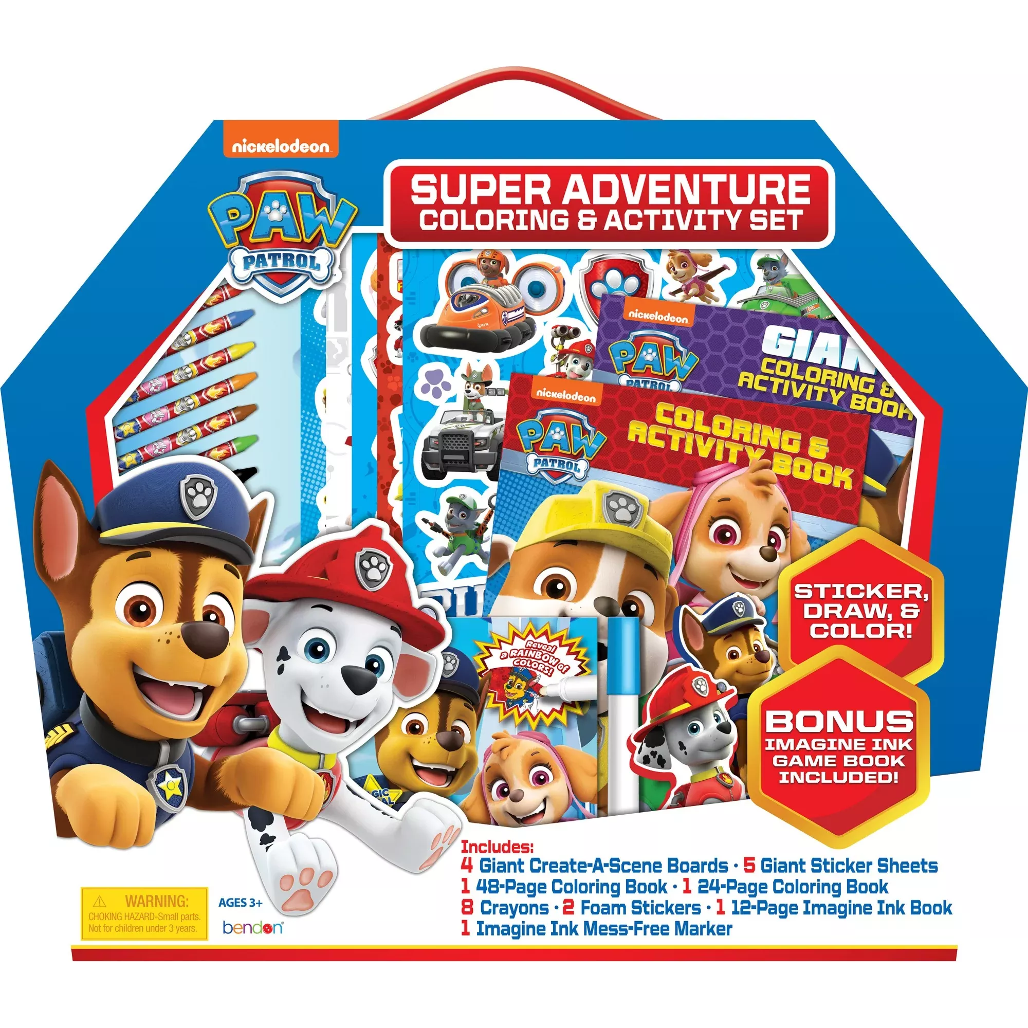 Paw Patrol Super Adventure Coloring and Activity Set