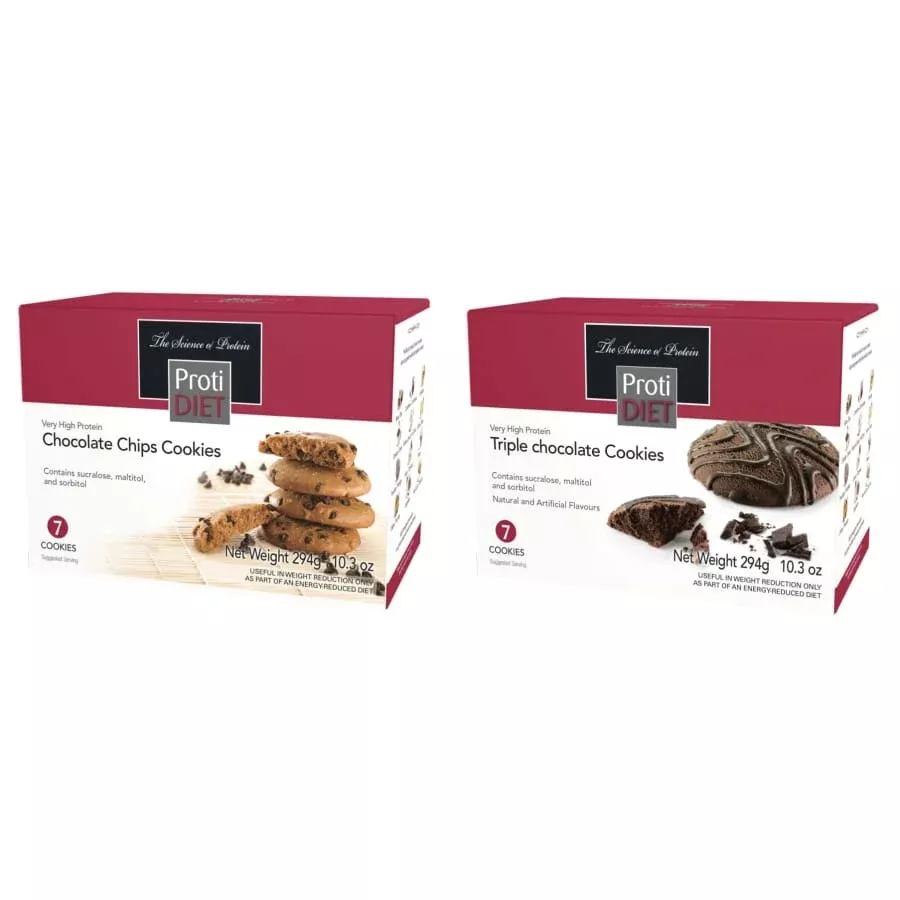 Proti Diet 15g Protein Cookies - Variety Pack