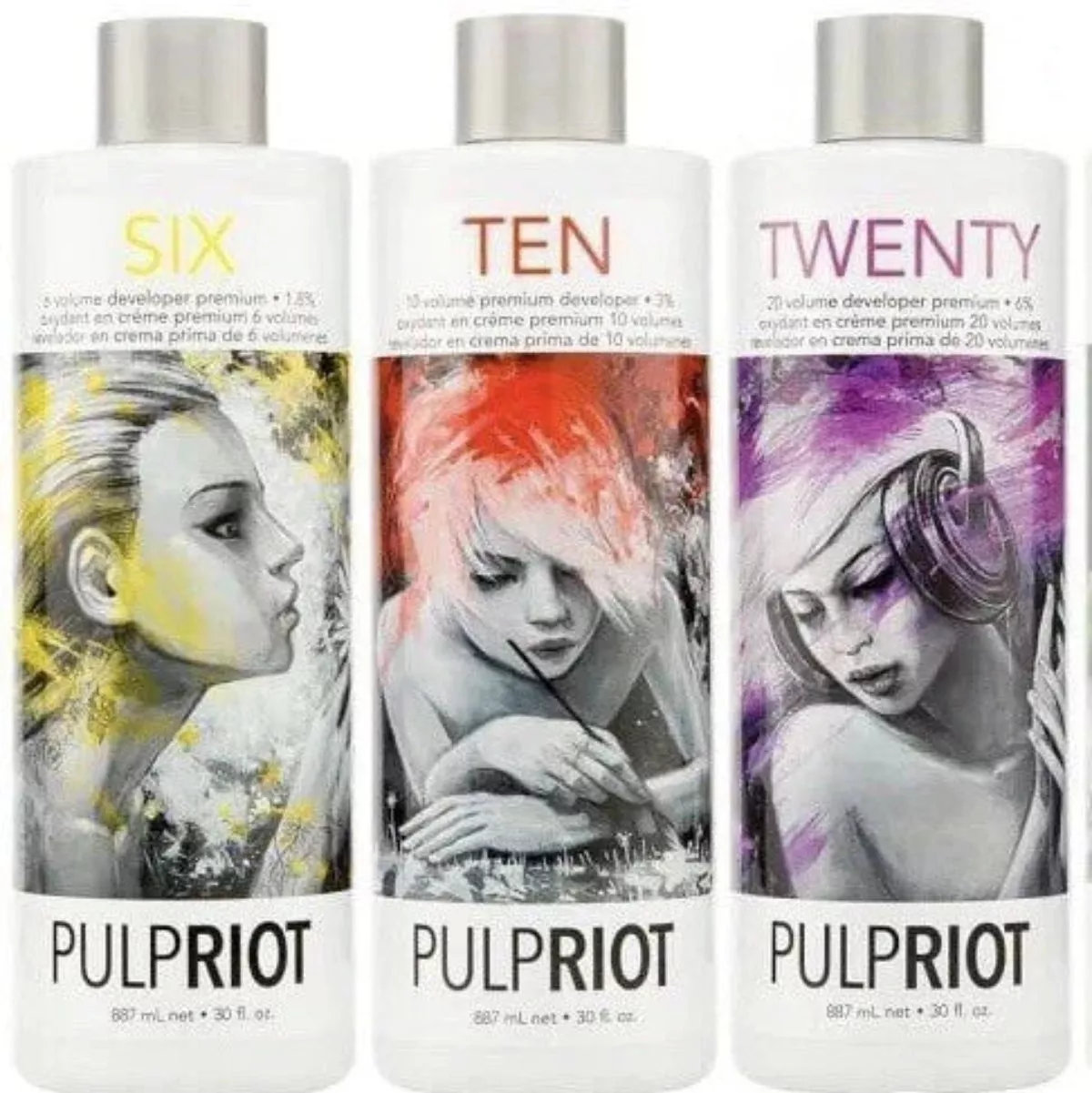 Pulp Riot Premium Developer Cream Developer 30 oz