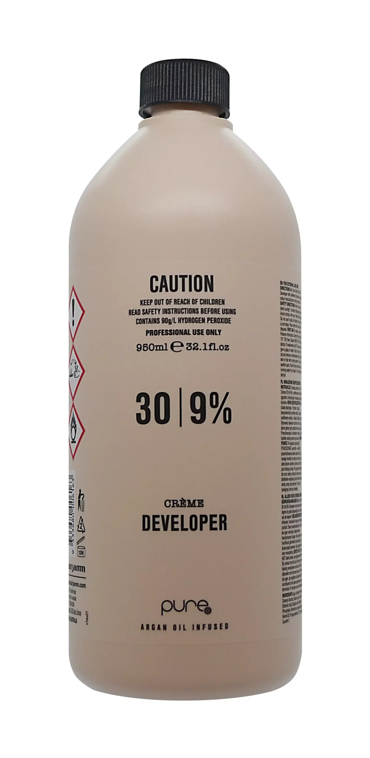 PURE PURE Creme Developer (Activator) 30Vol 950ml