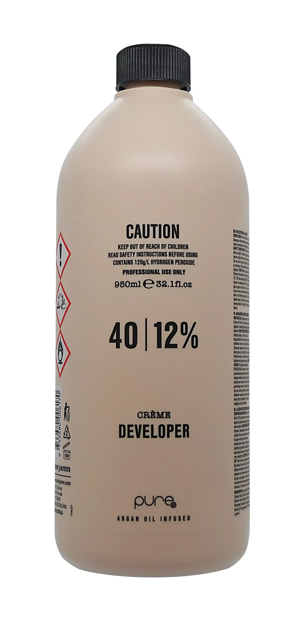 PURE PURE Creme Developer (Activator) 40Vol 950ml