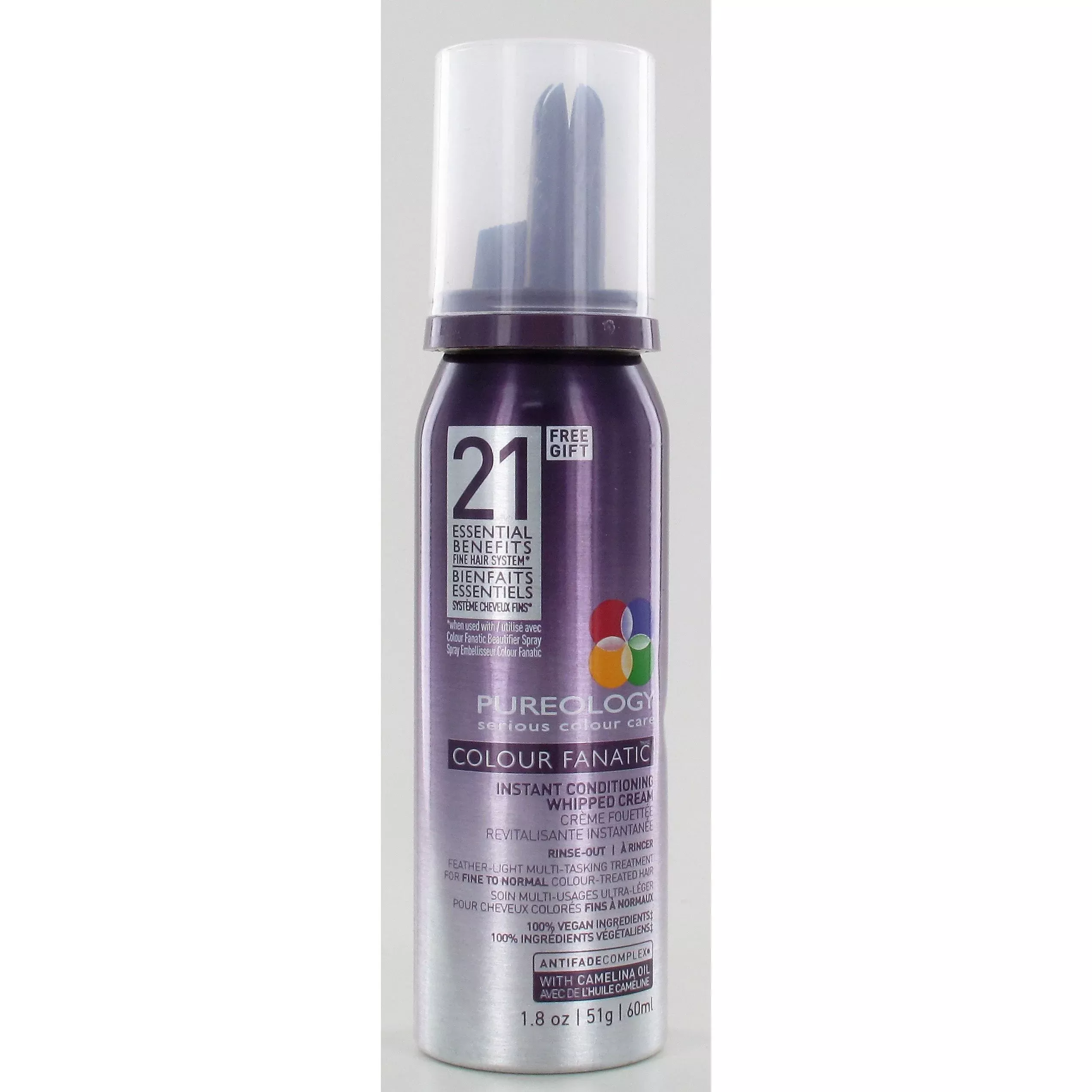 Pureology Colour Fanatic Instant Conditioning Whipped Cream 1.8 oz (2 Pack)