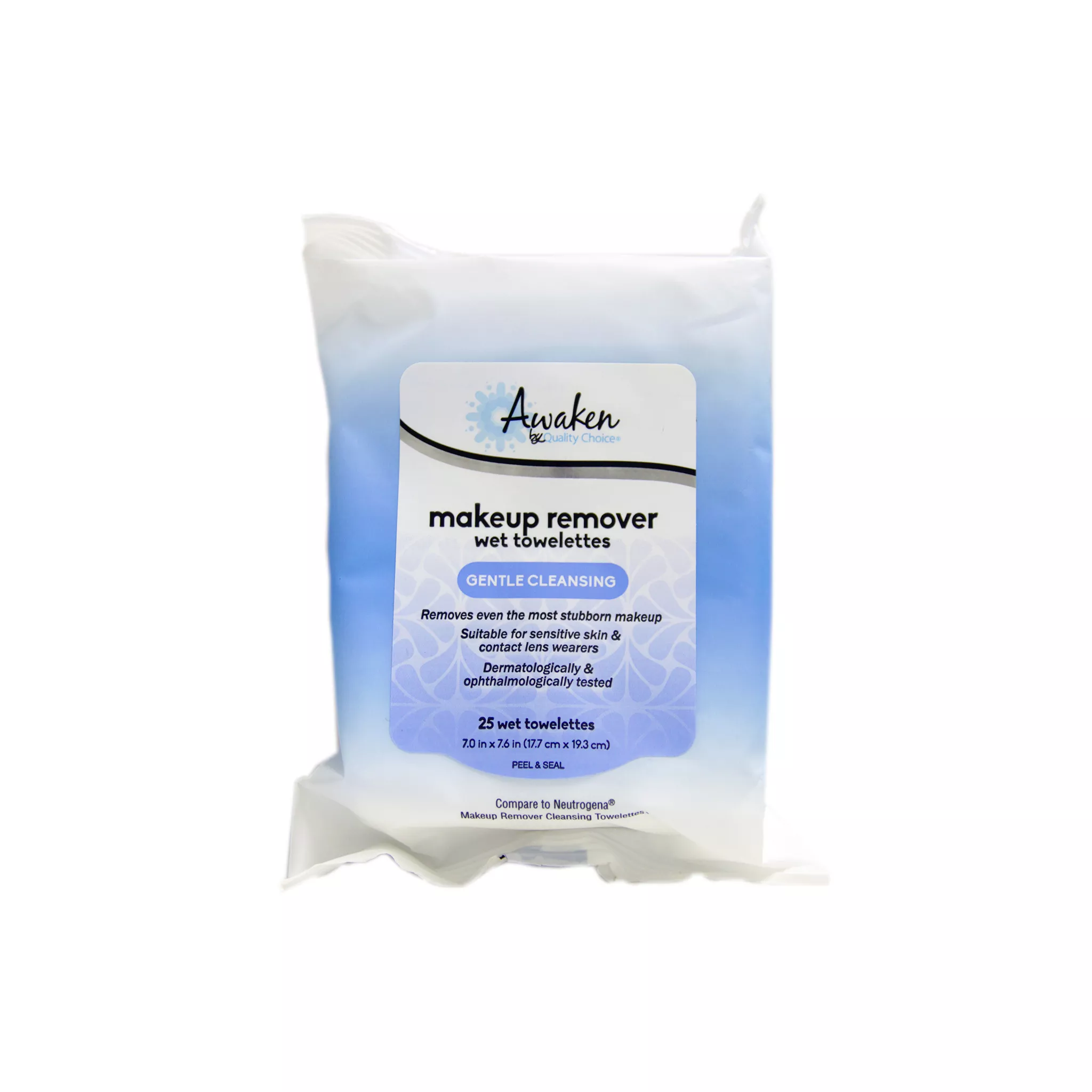 QC Awaken Make Up Remover Wipes 25ct