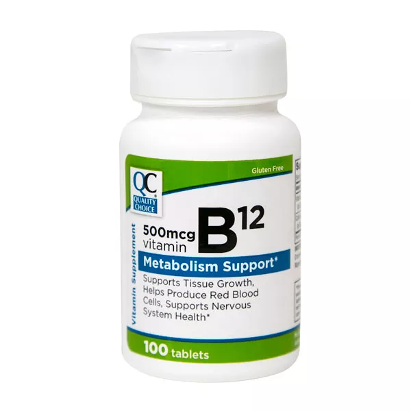 Quality Choice B-12 500mcg Tabs