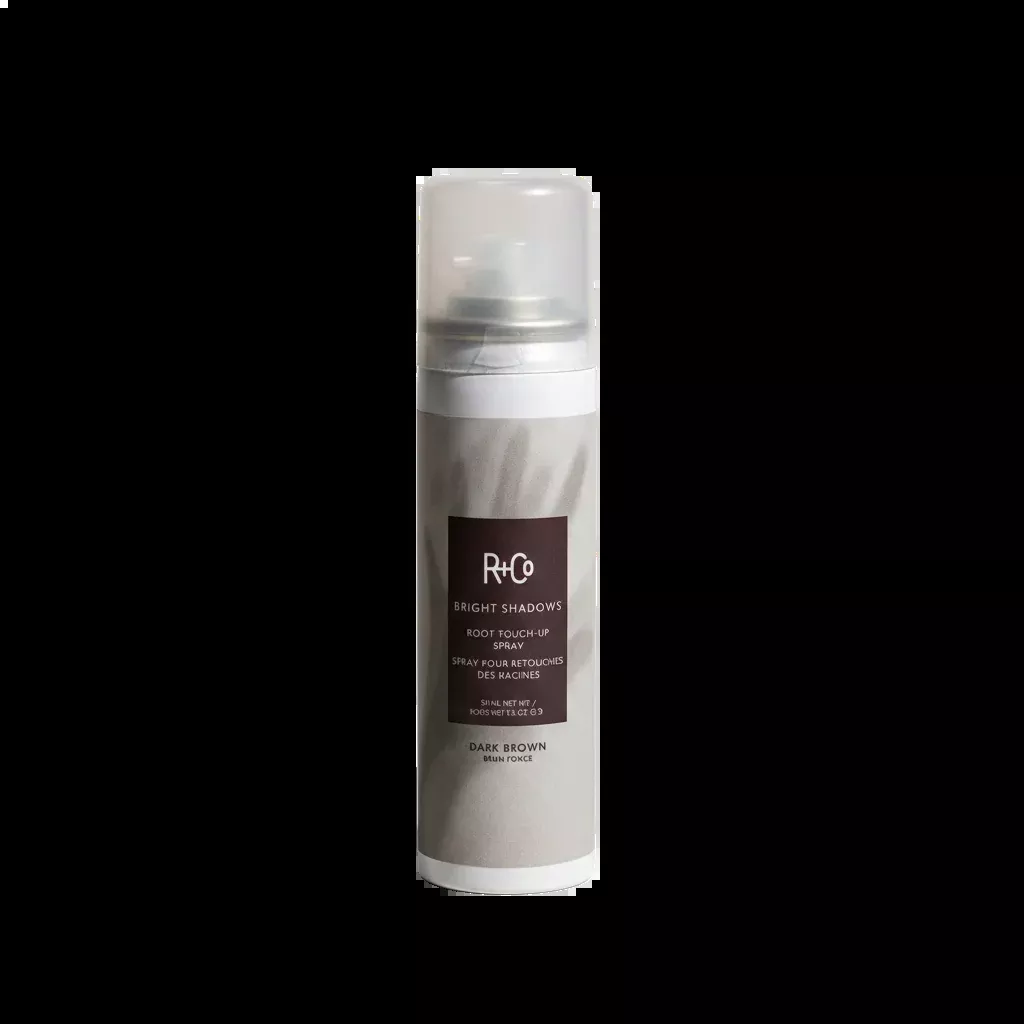 R+Co Bright Shadows Root Touch Up Spray Dark Brown 1.5 oz