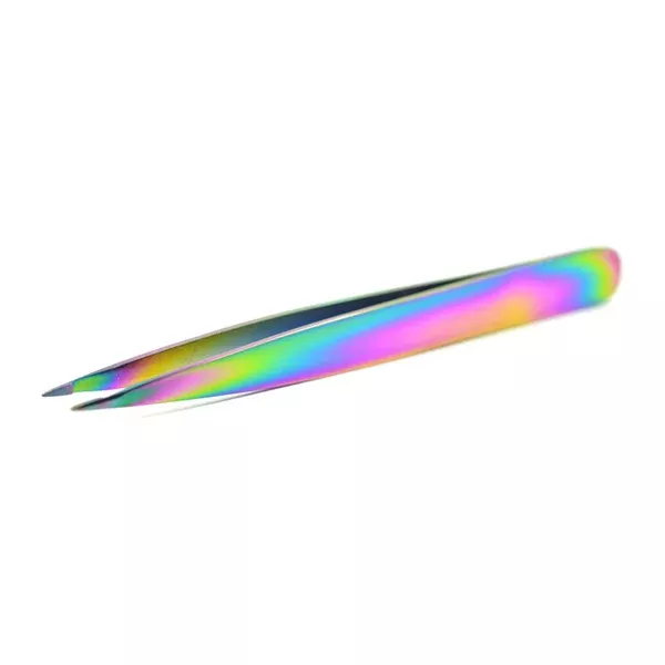 Rainbow Finish Point Tip Tweezer