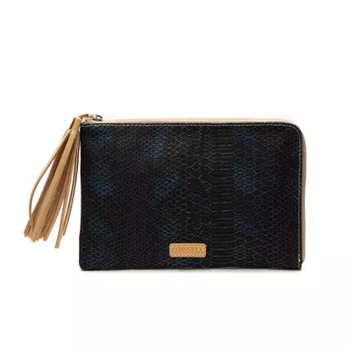 Rattler L-Shaped Clutch by Consuela