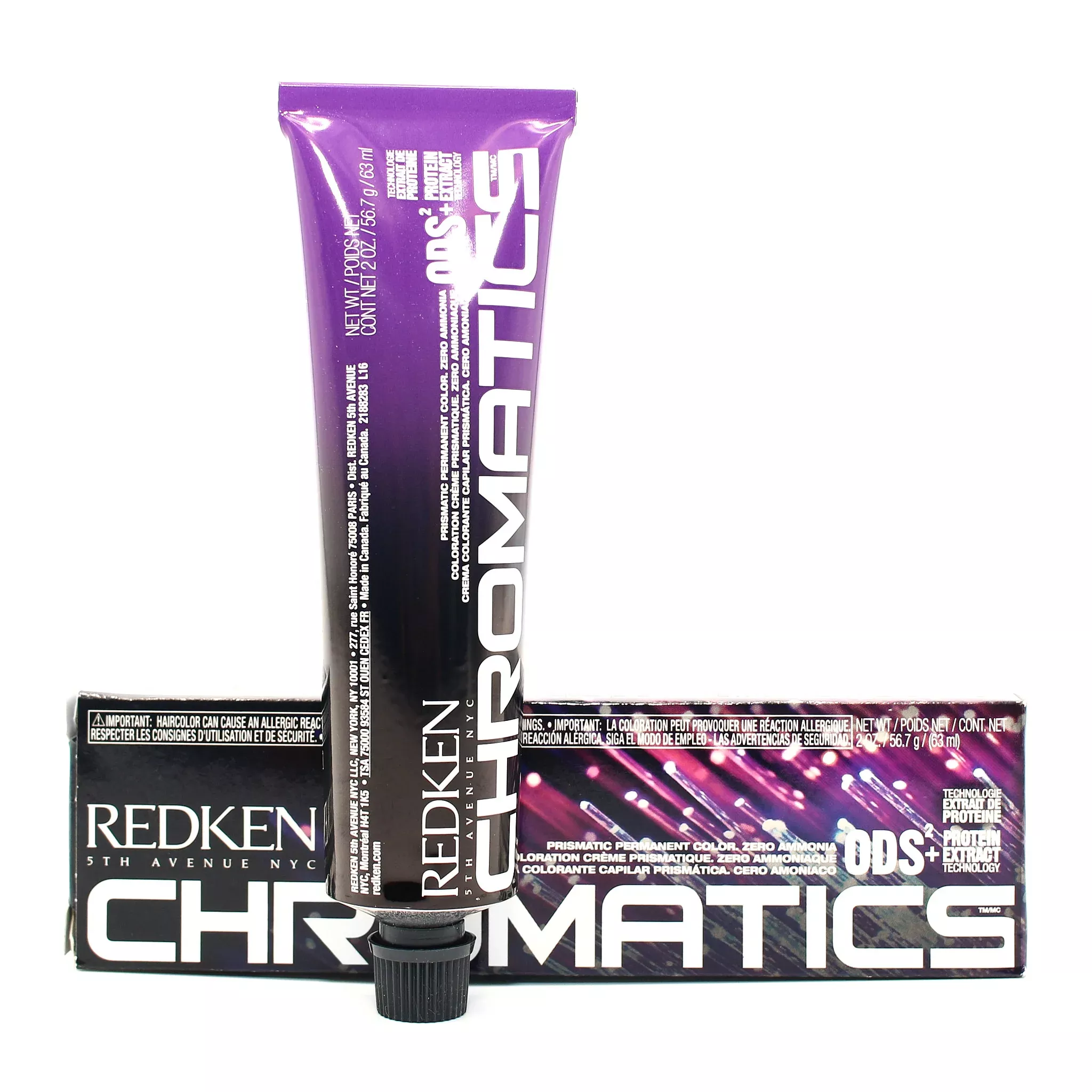 Redken Chromatics Prismatic Permanent Color Zero Ammonia Creme 2 oz
