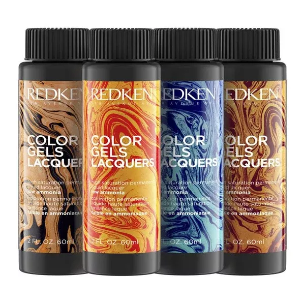 Redken Color Gels Lacquers Permanent Liquid Color 2 oz