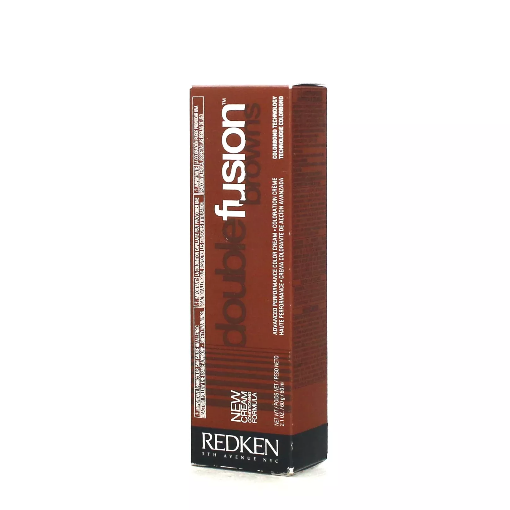 Redken Double Fusion Browns Advanced Performance Color Cream 2.1 oz