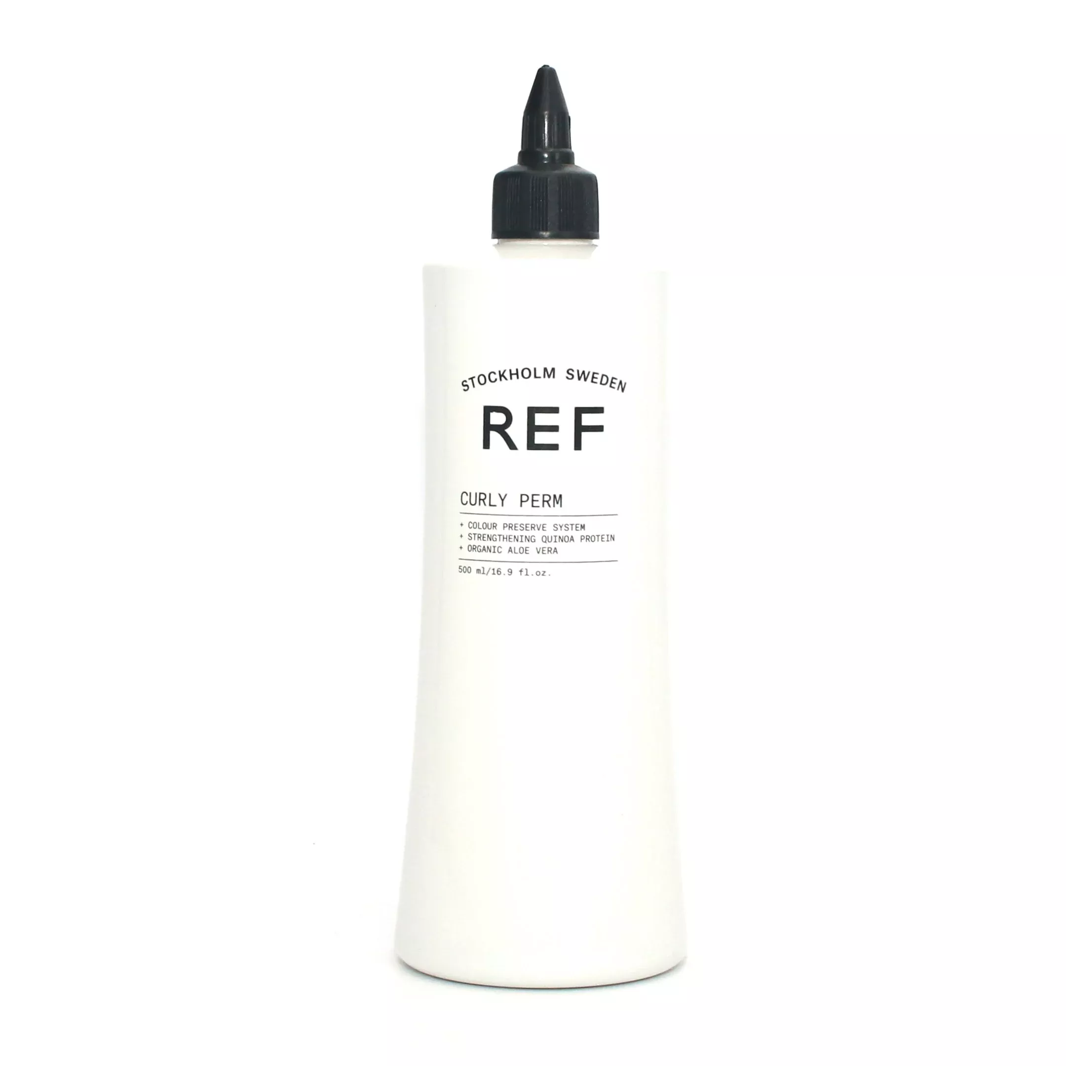 REF Curly Perm Colour Preserve System 16.9 oz | Professional Perm for Color-Treated Hair
