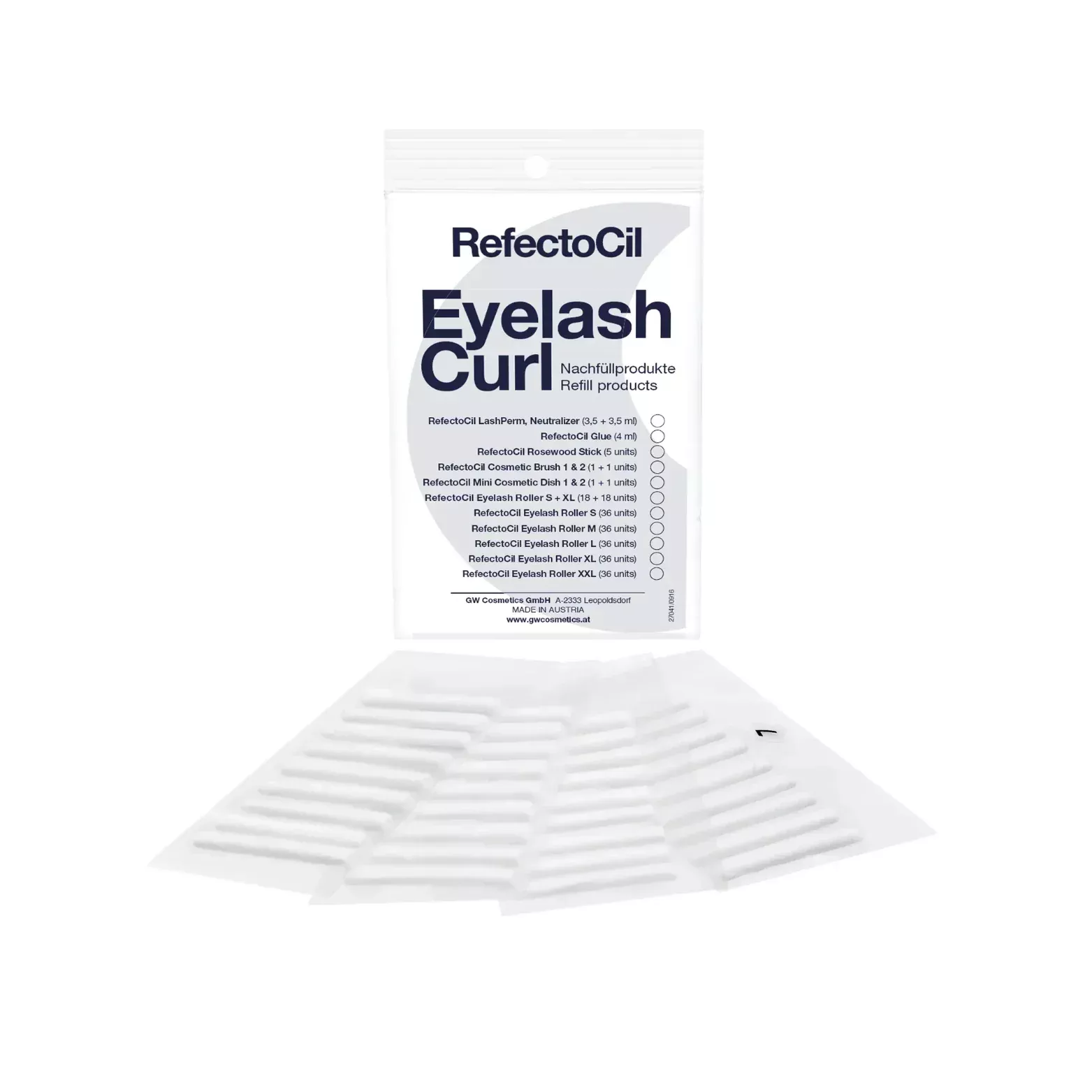 RefectoCil Eyelash Curl Refill Roller XL 36 pcs.