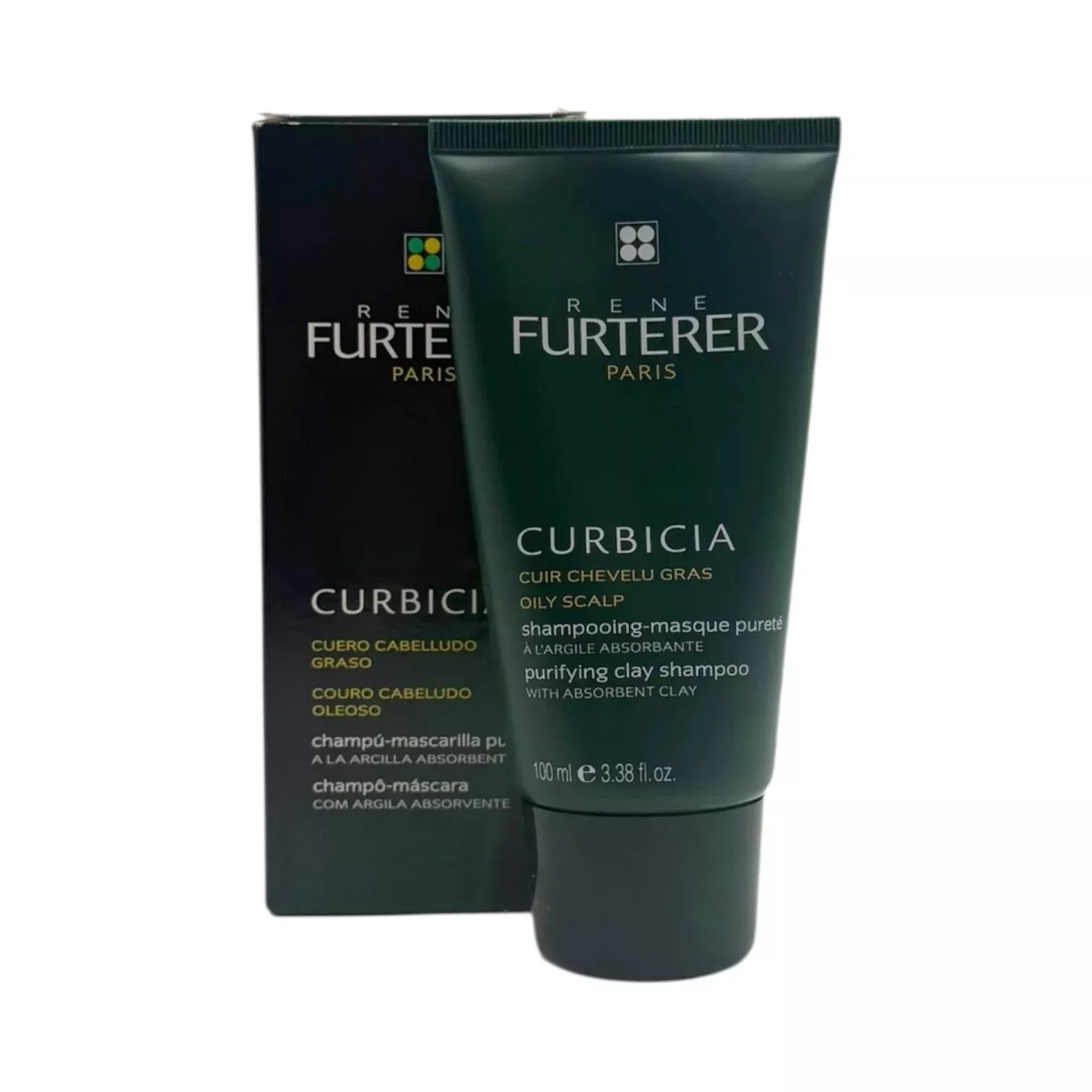 Rene Furterer Crubicia Purifying Clay Shampoo 3.38 oz