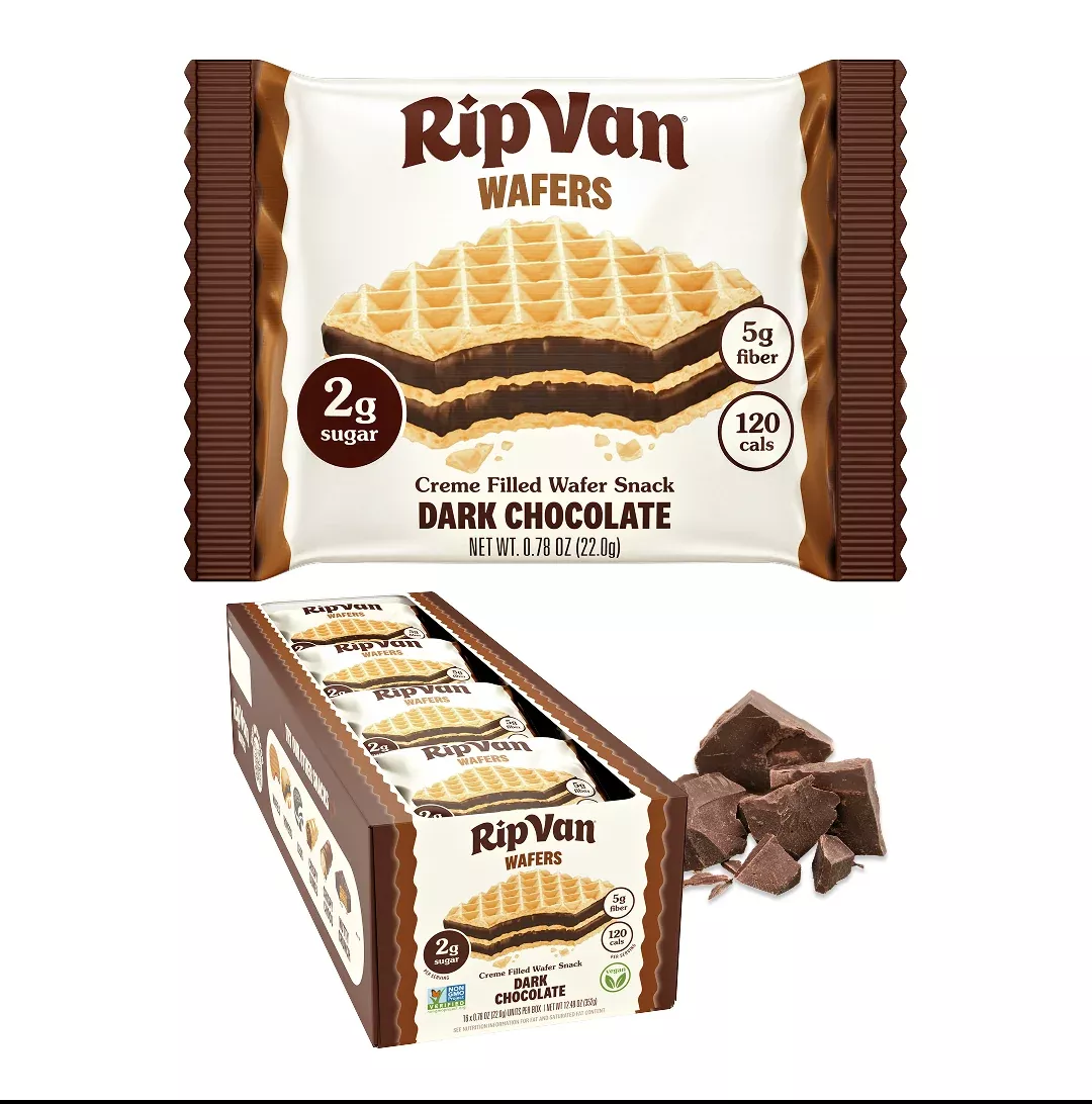 Rip Van Wafer Snacks - Dark Chocolate