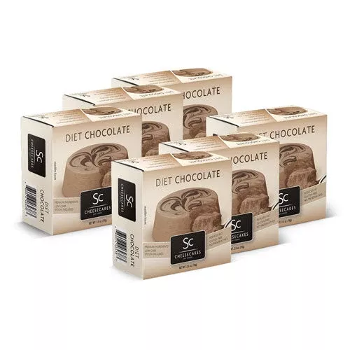 Say Cheese Mini Cheesecake Chocolate, 6 Pack