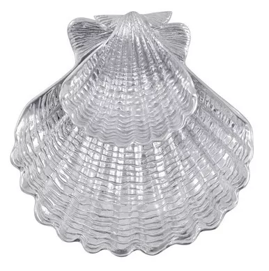 Scallop 2-Piece Chip & Dip Set by Mariposa