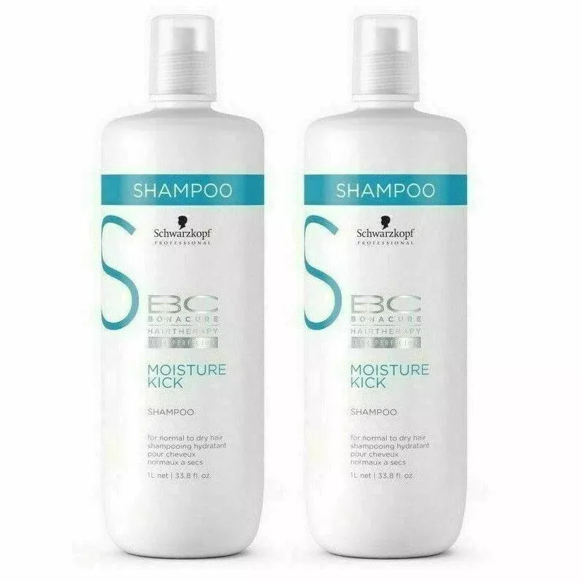 Schwarzkopf BC Moisture Kick Shampoo 33.8 oz 2pack