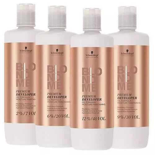 Schwarzkopf Hair Developer Products 33.8oz Choose Your Volume