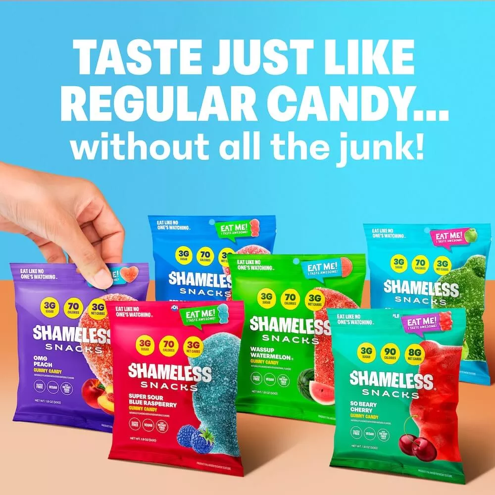 Shameless Snacks Gummy Candy - Variety Pack