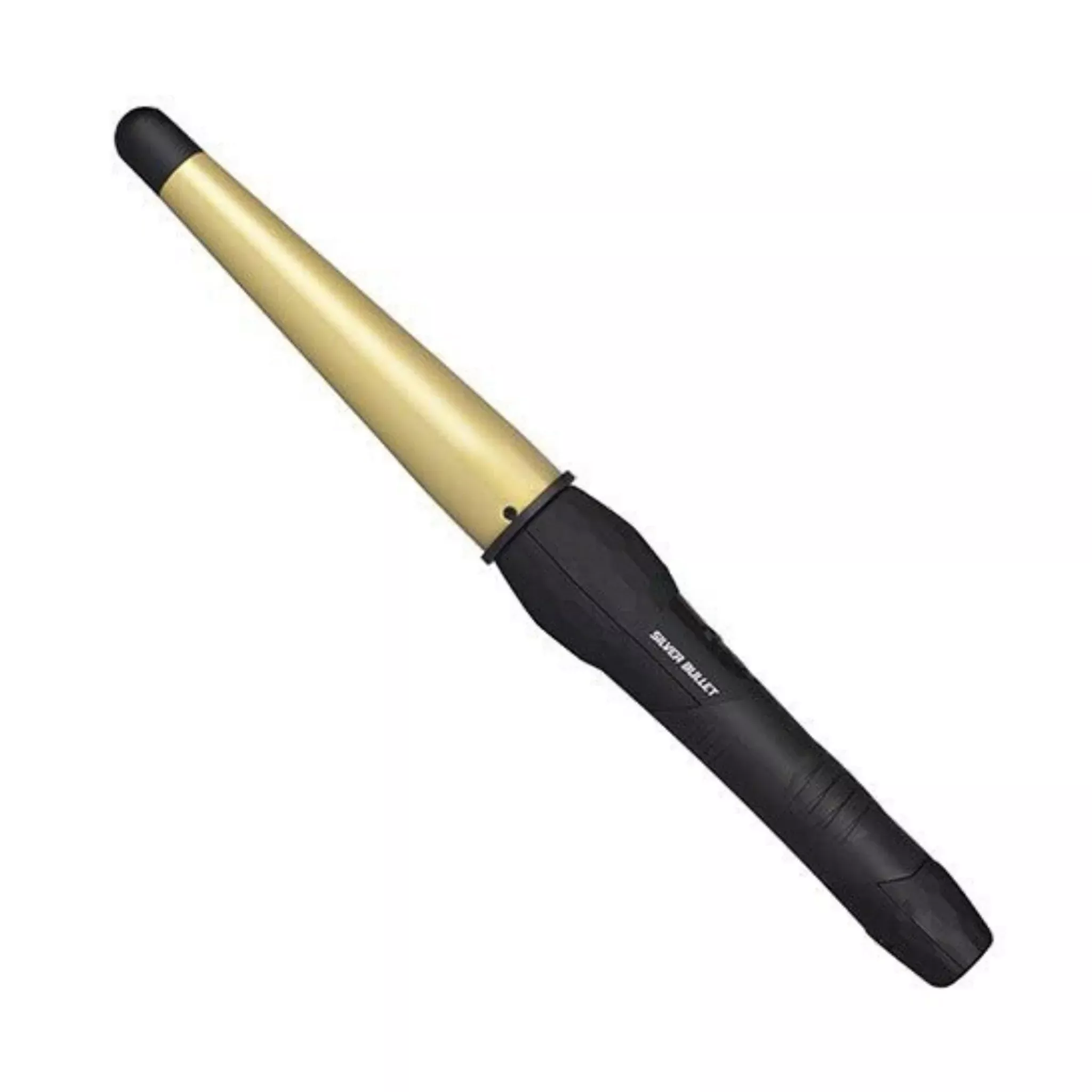 Silver Bullet Fastlane Large Ceramic Conical Curling Iron Gold:19mm-32mm