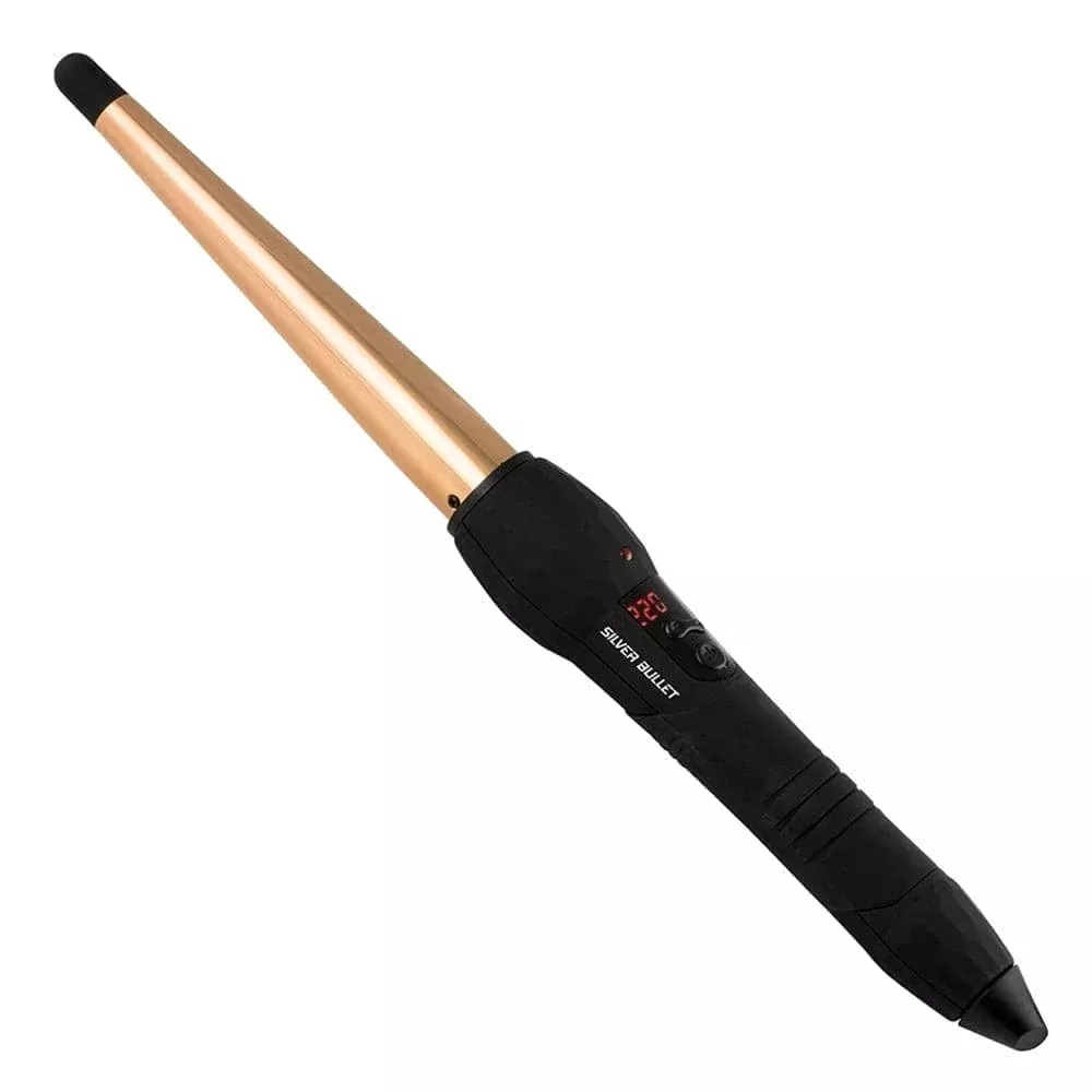 Silver Bullet - Fastlane Titanium Rose Gold Curling Iron 25mm